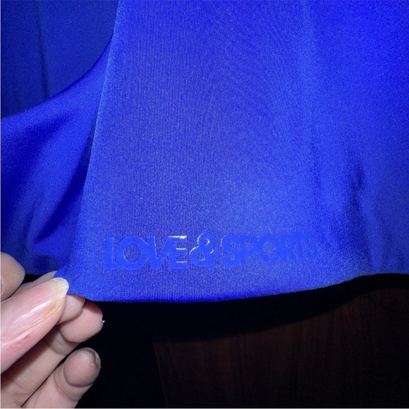 Love & Sports NWT Women's XL 16/18
Blue Bralette Active Top Sports Bra
NWT - Picture 3 of 5